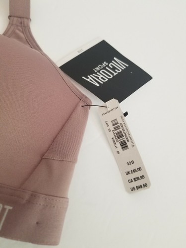 NUEVO CON ETIQUETAS SUJETADOR DEPORTIVO VICTORIAS TALLA 32B COLOR MALVA - Imagen 2 de 4