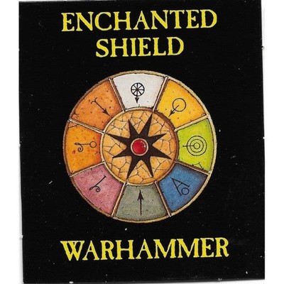 Magic Armour Karte Verzauberter Schild aus Warhammer 5. Edition | Rare OOP A333
