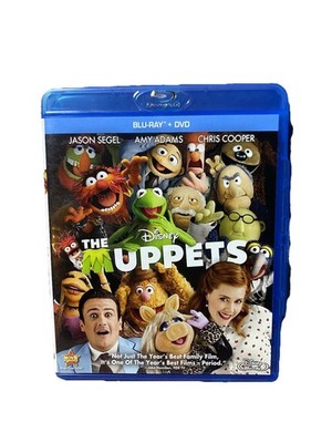 NEW The Muppets (Blu-ray/DVD/ Digital Disc, 3-Disc Set) Jason Segel, Amy Adams