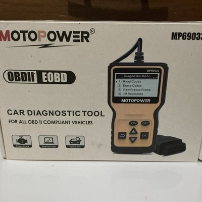 Motopower Mp69033 Car Obd2 Scanner Code Reader Engine Fault Scanner Ca