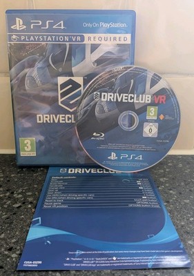 Driveclub VR PlayStation 4 PS4 getestet funktioniert UK PAL