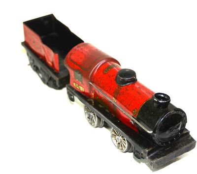 HORNBY - Ech0 - KUPFER mit MECHANISCHER LOK M rot - ohne Pleuel Kupplung ausgefranst