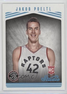 2016-17 Panini Studio Studio Edition Glossy Jakob Poeltl #197 0ad