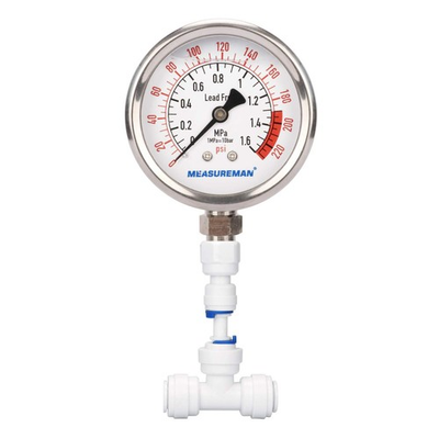 #ad #ad Lead Free Reverse Osmosis Pressure Gauge – Accurate Water System Monitoring $22.99