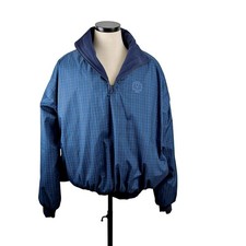 VTG Roche Reversible 1/4 Zip Pullover Washington Golf CC Virginia XL USA *READ*