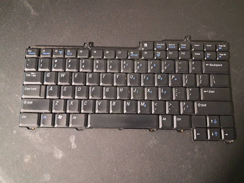 Dell Laptop Keyboard DP/N 0NC929 DS/N CN-ONC929-70070-6B2-9IK K051125X 217587 E1