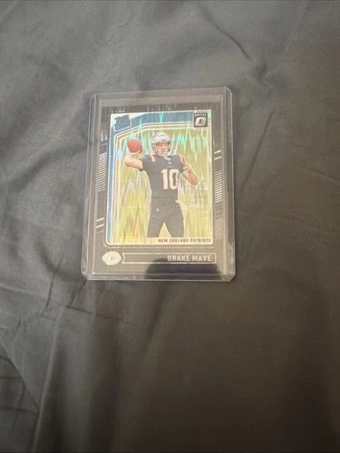 2024 Panini Donruss Optic - Rated Rookie Drake Maye #229 Purple Shock (RC)