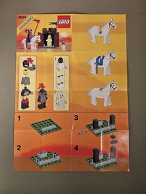 LEGO Castle Black Knights #6034 Black Monarch's Ghost - 100% Comp w/Instructions