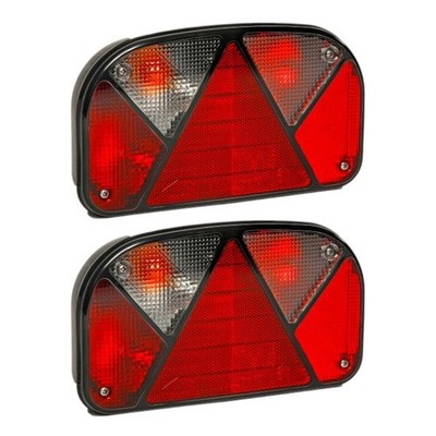 Aspöck Multipoint 2 II Anhänger Rückleuchten Set re/li Rücklichter Heckleuchten