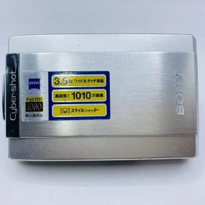 Sony Cyber-shot DSC-T300 10.1MP Digital Camera - Silver for sale