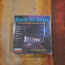 Uniden Bearcat Base Mobile Scanner Police, Fire, Weather BC350A NEW IN OPEN BOX