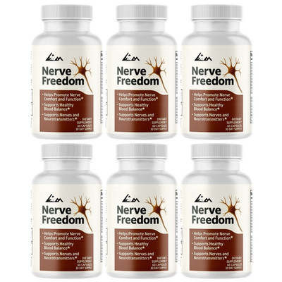 NerveFreedom Pills   Healthy Blood & Nerve Support   6 Bottles