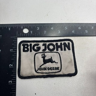 Vintage HTF Well Used BIG JOHN JOHN DEERE Tractor & Equipment Patch C60G