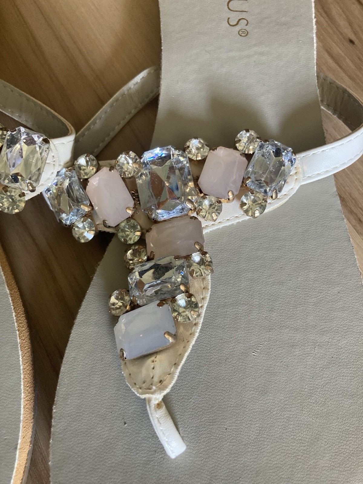 APL Sandali piatti VENUS impreziositi da cristalli TAGLIA 8 5