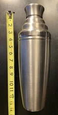 Oggi Stainless Steel 60 Oz. Cocktail Iced Coffee Shaker Vg