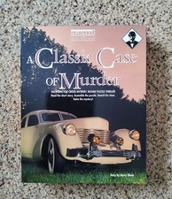 Bepuzzled 1000 Mystery Piece Jigsaw Puzzle A CLASSIC CASE OF MURDER