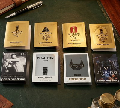 Paco Rabanne Invictus/Phantom/1 Million Sample Spray 1.5 ml