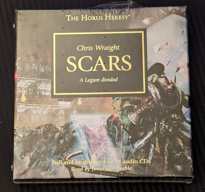 Warhammer 40K, Horus Heresy, Scars Audiobook CD Set - 11 CDs - Chris Wraight