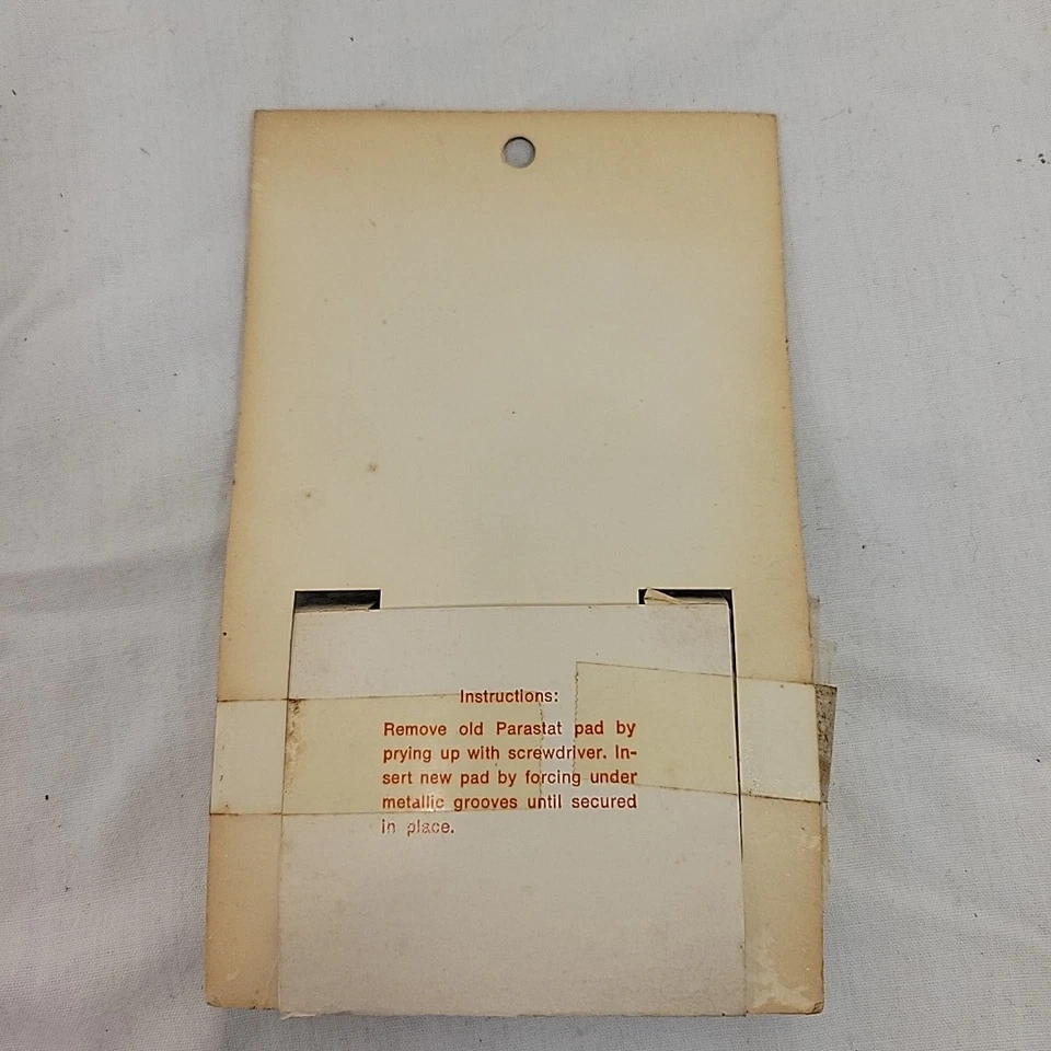 Almohadillas de repuesto de vatios para limpieza manual de discos de parastat NOS selladas Foto 3 de 3