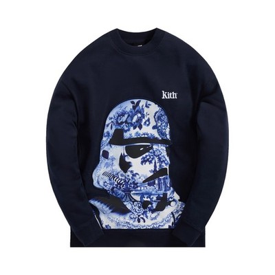 Kith x Star Wars Stormtrooper Nocturnal Size Medium NEW Sweatshirt KHM03218-413