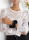 NWT Sea New York Velvet Hair Scrunchie Originally $40 — photo 2