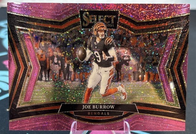 2024 Panini Select - Joe Burrow Field Level Pink Glitter /15 ( SSP)