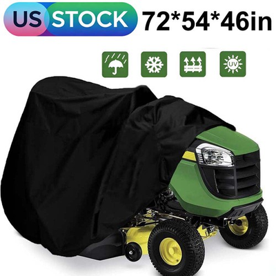 #ad Heavy Duty Waterproof Riding Mower Lawn Tractor Cover UV Rain Dust Protection $20.71