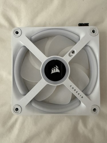 CORSAIR iCUE LINK QX120 RGB 120mm Case Fan - White (1-Pack) - Afbeelding 2 van 2