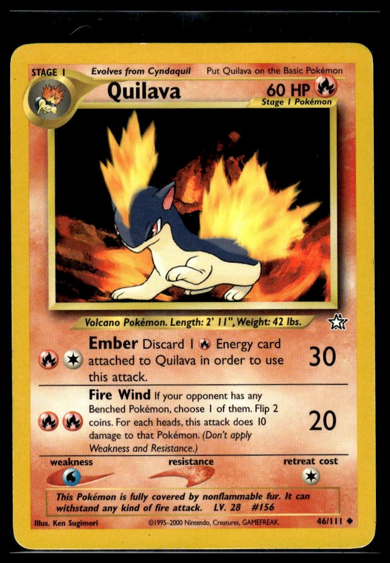 Neo Genesis #046/111 Quilava (46)