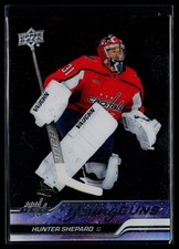 2023-24 Upper Deck #491 Hunter Shepard Clear Cut