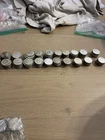 Kennedy Half Dollars 1965-1969, US 40% Silver Coins, (Lot Of 220