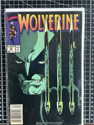 WOLVERINE #23 VOL1 MARVEL COMICS  X-MEN BYRNE APRIL 1990