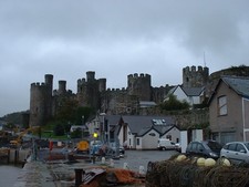 Photo 6x4 Lower Gate Street, Conwy View towards the castle. c2005