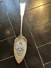 Bicentennial 1776-1976 Silverplate Pie Cake Server Oneida Patrician
