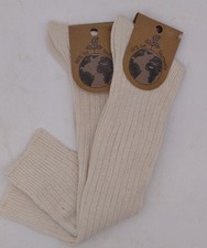 2 Paires De Chaussettes Mi-Bas Femme En Coton Bio 100% Naturelles, Sans Motif