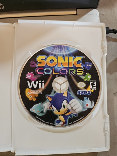 Sonic Colors Nintendo Wii Videospiel (Disc in falscher Hülle, getestet) SEGA - Bild 1 von 1
