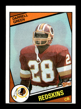 1984 Topps # 380 Darrell Green Card (B61) Washington Redskins