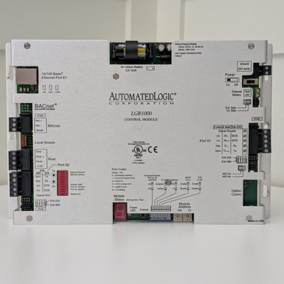 Automated Logic LGR 1000 BACnet Router Gateway IP MS/TP Ethernet ALC