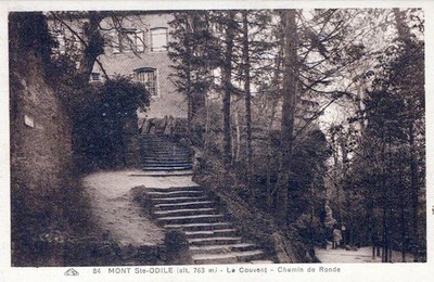 France Mont Ste Odile Le Couvent Chemin de Ronde Unposted #SBP147
