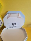 Lab Created Ocean Blue Quartz Necklace/ Earring Set Bomb Party Rose Gold Plating — photo 6