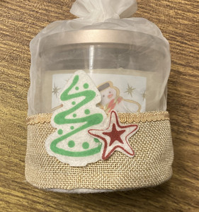 Yankee Candle Christmas Cookie Scented Jar Candle Snowman 12.5oz Holiday