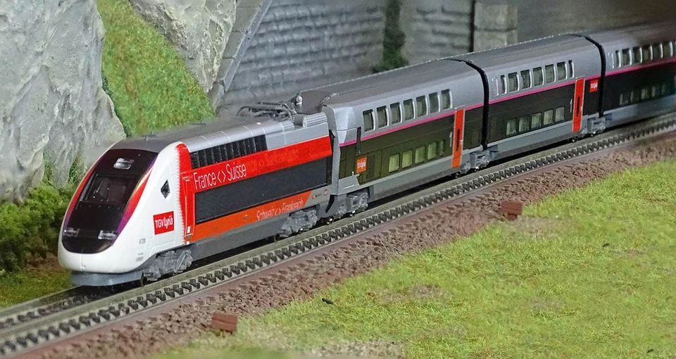 Kato 101762 TGV Duplex SNCF, Lyria, 10 éléments, échelle N - Photo 1/4