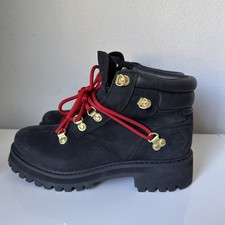 Timberland Ltd Heritage 6 Inch Boot Womens Shoes Size 7.5 Color: Black Nubuck