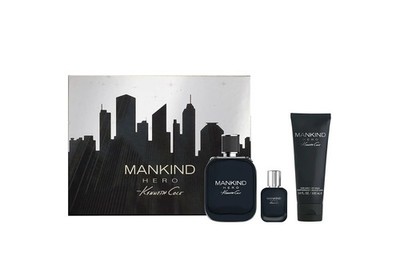 Kenneth Cole Mankind Hero Gift Set, EDT Spray + After Shave Balm Shelf Pull