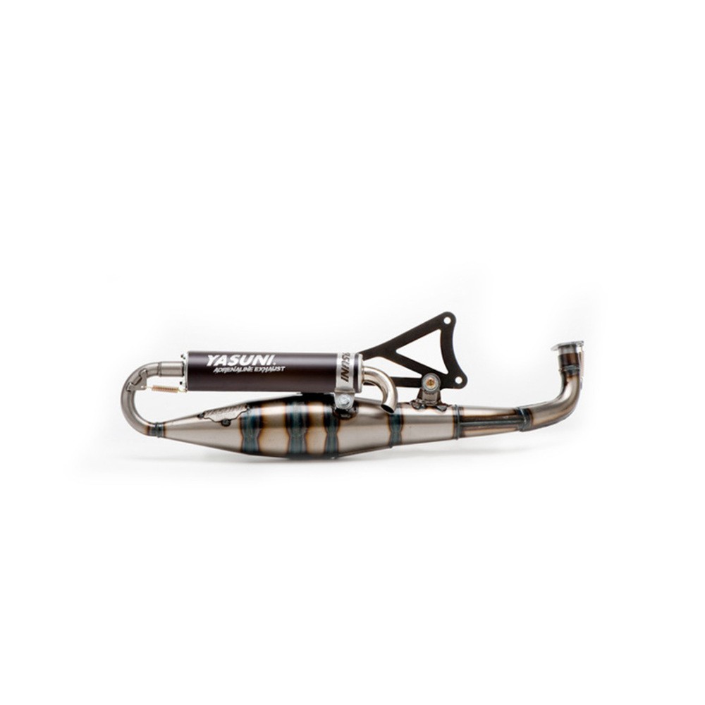 Free Shipping Yasuni Exhaust Race 16 Black Minarelli 70CC Non Homologated For