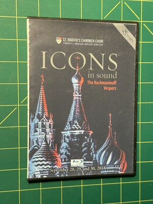 Icons in sound The Rachmaninoff Vespers (Blu-ray)