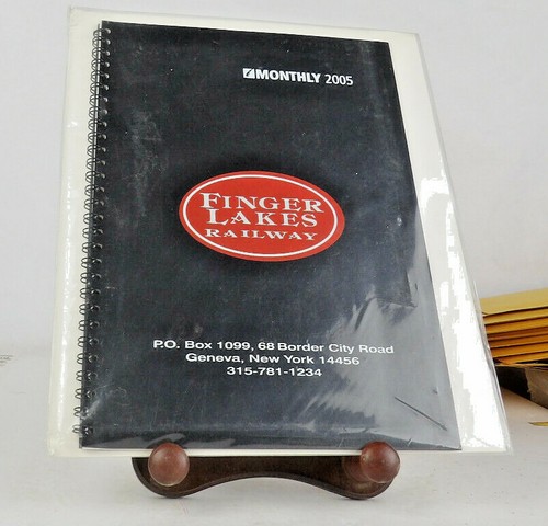 Finger Lakes Eisenbahn 2005 Monatsplaner Neu - Bild 1 von 2