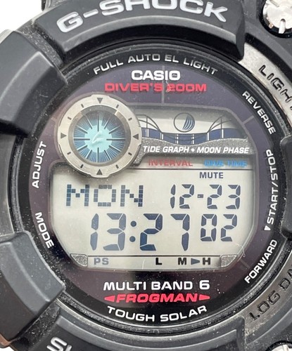Casio G-shock GWF-1000-1JF Frogman Multiband 6 Atomic Solar Men's Watch - Picture 2 of 8