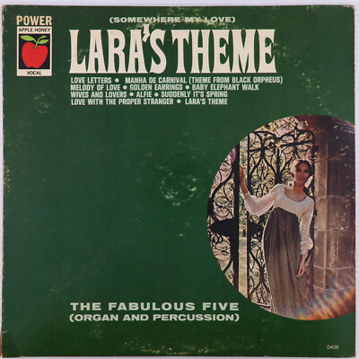 The Fabulous Five ''Lara's Theme'' 1966 Mono LP Power Records Apple Honey D406