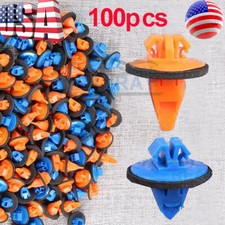 For 2008-2016 Toyota 4runner 75395-35070 Orange Blue Moulding Trim Clips 100pc
